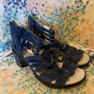 Jambu Sugar Too Blue Caged Sandal Size 11M